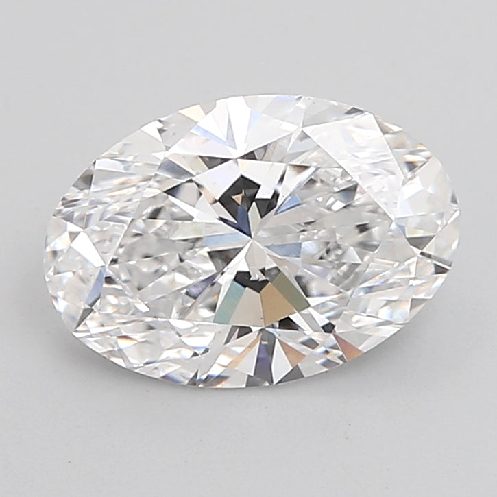 2.53 Carat Oval Shaped, Ideal Cut, D Color, VS1 Clarity, IGI Certified Lab Grown Diamond