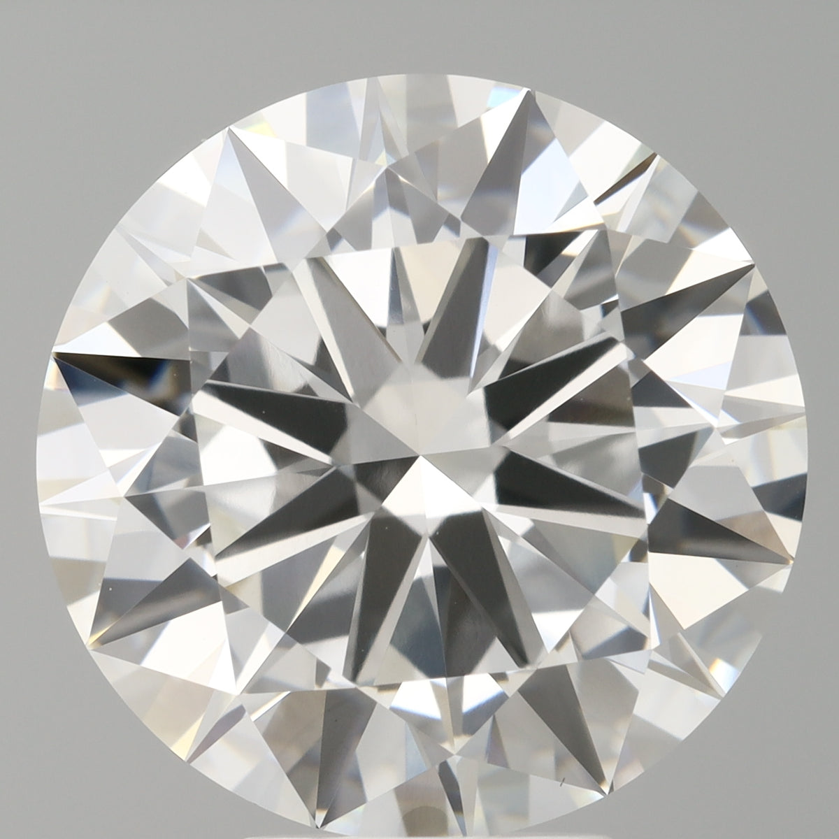 6.53 Carat Round Shaped, Excellent Cut, F Color, VVS2 Clarity, IGI Certified Lab Grown Diamond