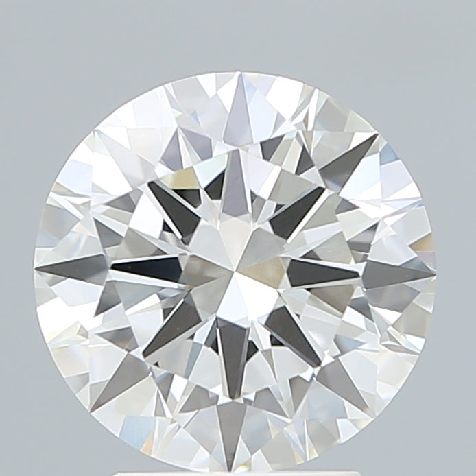 3.28 Carat Round Shaped, Excellent Cut, G Color, VVS2 Clarity, IGI Certified Lab Grown Diamond