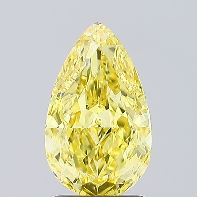 1.67 Carat Pear Shaped, Ideal Cut, VVS2 Clarity, IGI Certified Lab Grown Diamond