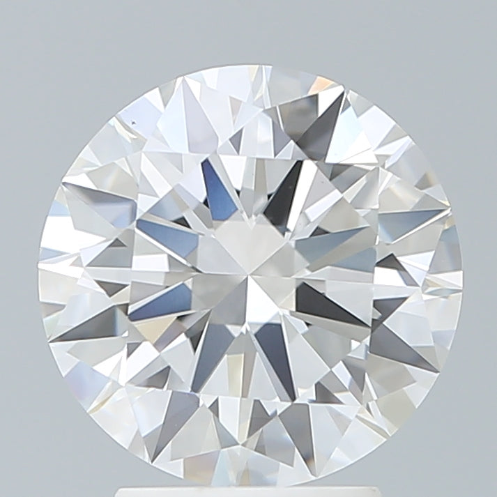 3.17 Carat Round Shaped, Excellent Cut, F Color, VS1 Clarity, IGI Certified Lab Grown Diamond