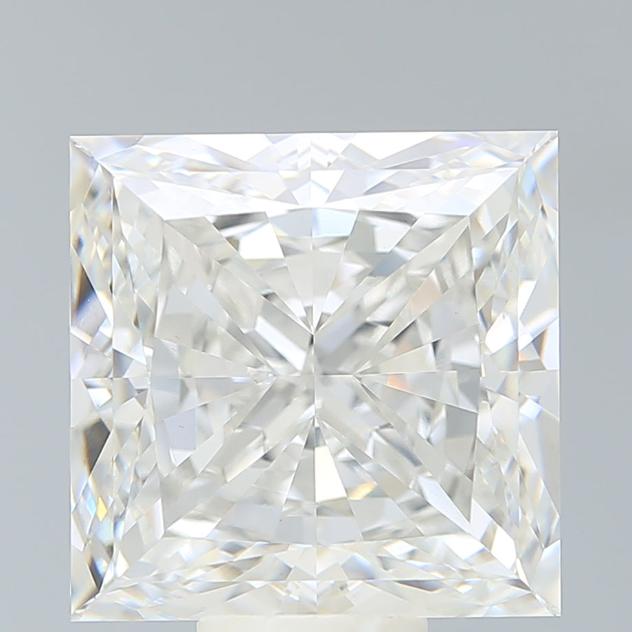 12.35 Carat Princess Shaped, Very Good Cut, F Color, VVS2 Clarity, IGI Certified Lab Grown Diamond