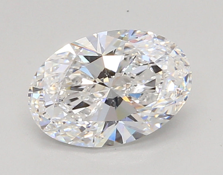 1.53 Carat Oval Shaped, Ideal Cut, D Color, VVS1 Clarity, IGI Certified Lab Grown Diamond