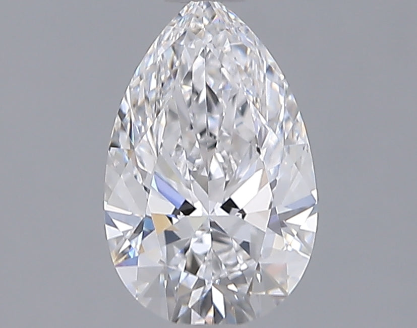 1.34 Carat Pear Shaped, Ideal Cut, D Color, VVS1 Clarity, IGI Certified Lab Grown Diamond