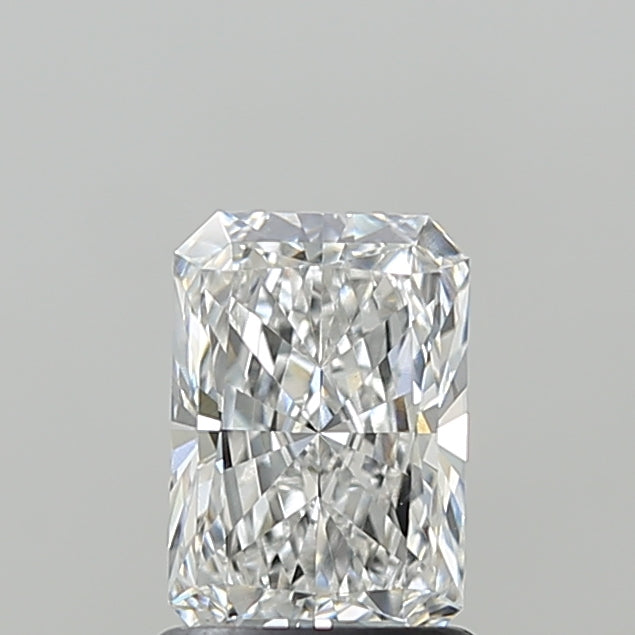 1.22 Carat Radiant Shaped, Ideal Cut, E Color, VVS2 Clarity, IGI Certified Lab Grown Diamond