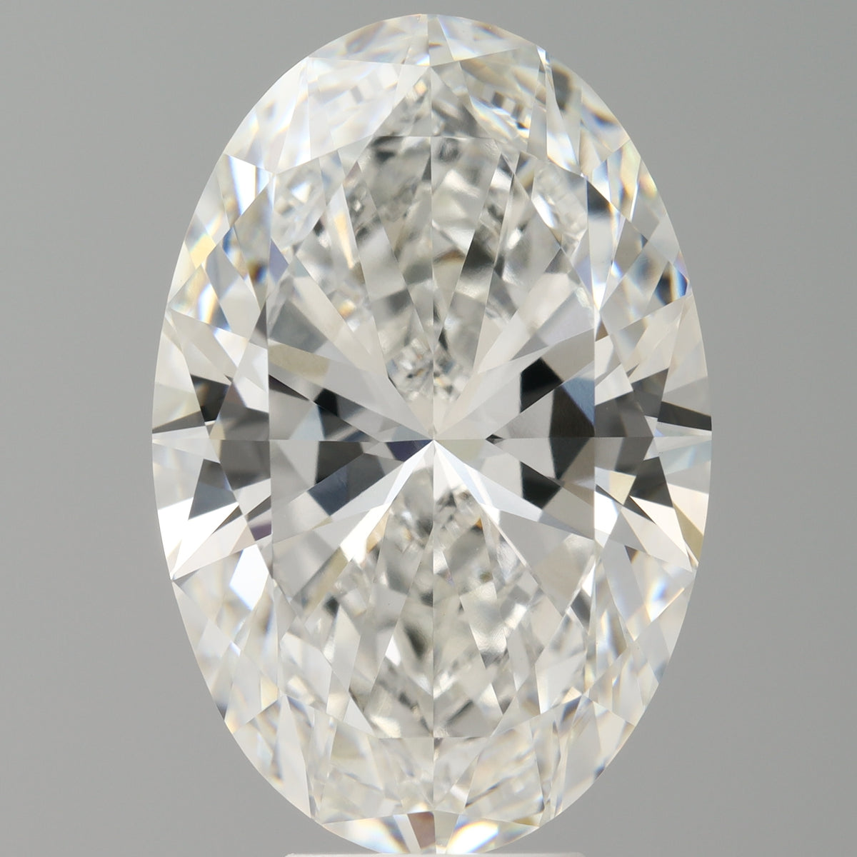 8.02 Carat Oval Shaped, Ideal Cut, F Color, VVS2 Clarity, IGI Certified Lab Grown Diamond