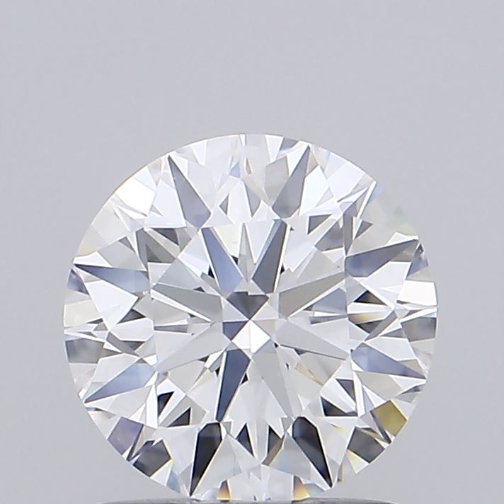 1.29 Carat Round Shaped, Ideal Cut, D Color, VVS1 Clarity, IGI Certified Lab Grown Diamond
