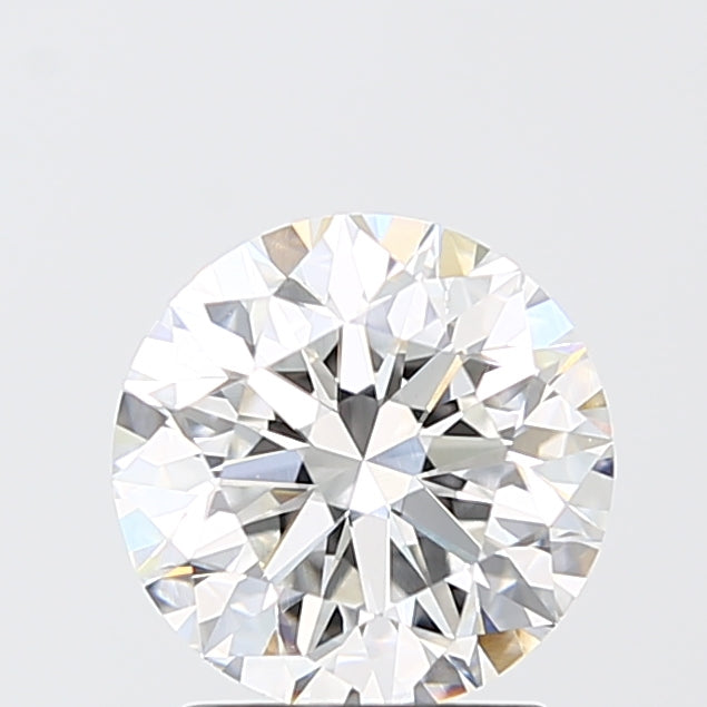 2.01 Carat Round Shaped, Excellent Cut, E Color, VVS2 Clarity, IGI Certified Lab Grown Diamond
