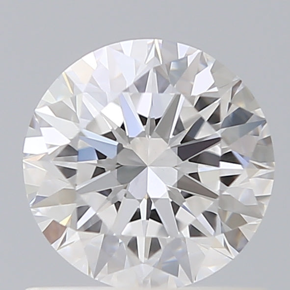 0.90 Carat Round Shaped, Excellent Cut, D Color, VS1 Clarity, IGI Certified Lab Grown Diamond