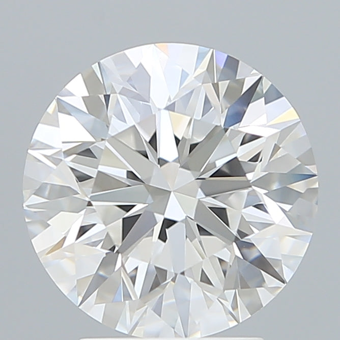 3.33 Carat Round Shaped, Excellent Cut, E Color, VVS2 Clarity, IGI Certified Lab Grown Diamond