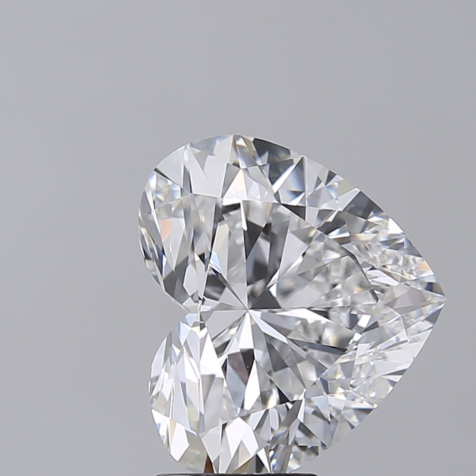 5.02 Carat Heart Shaped, Very Good Cut, D Color, VS1 Clarity, IGI Certified Lab Grown Diamond