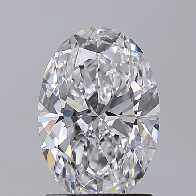 1.52 Carat Oval Shaped, Excellent Cut, D Color, VVS1 Clarity, IGI Certified Lab Grown Diamond