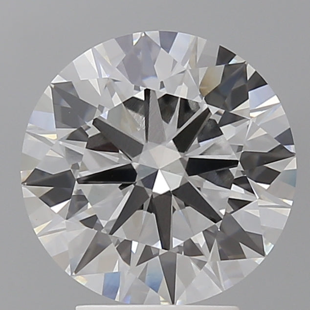 3.60 Carat Round Shaped, Ideal Cut, E Color, VVS2 Clarity, IGI Certified Lab Grown Diamond