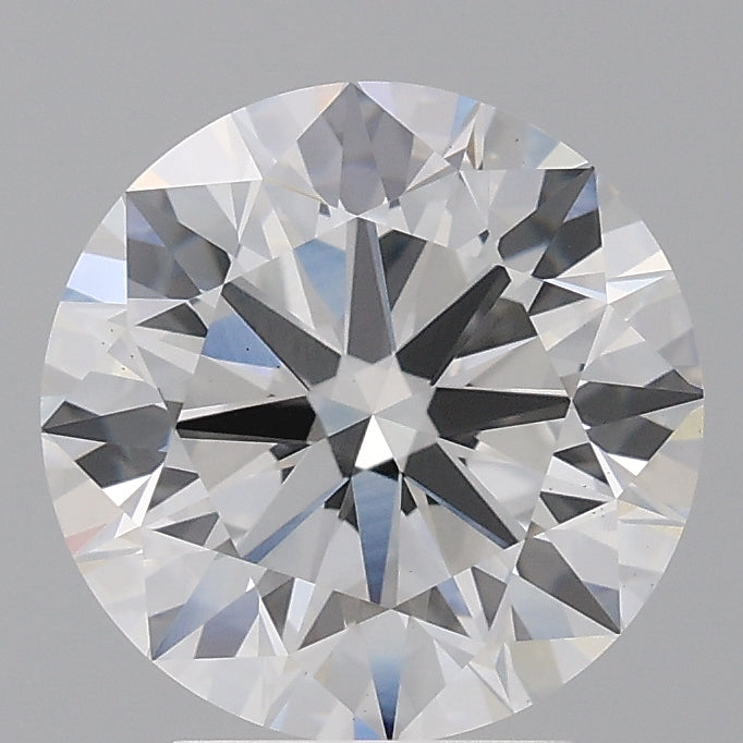 3.52 Carat Round Shaped, Ideal Cut, E Color, VS1 Clarity, IGI Certified Lab Grown Diamond