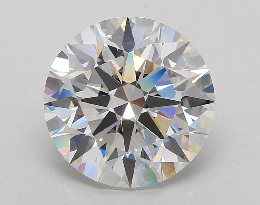 5.04 Carat Round Shaped, Ideal Cut, G Color, VS1 Clarity, IGI Certified Lab Grown Diamond