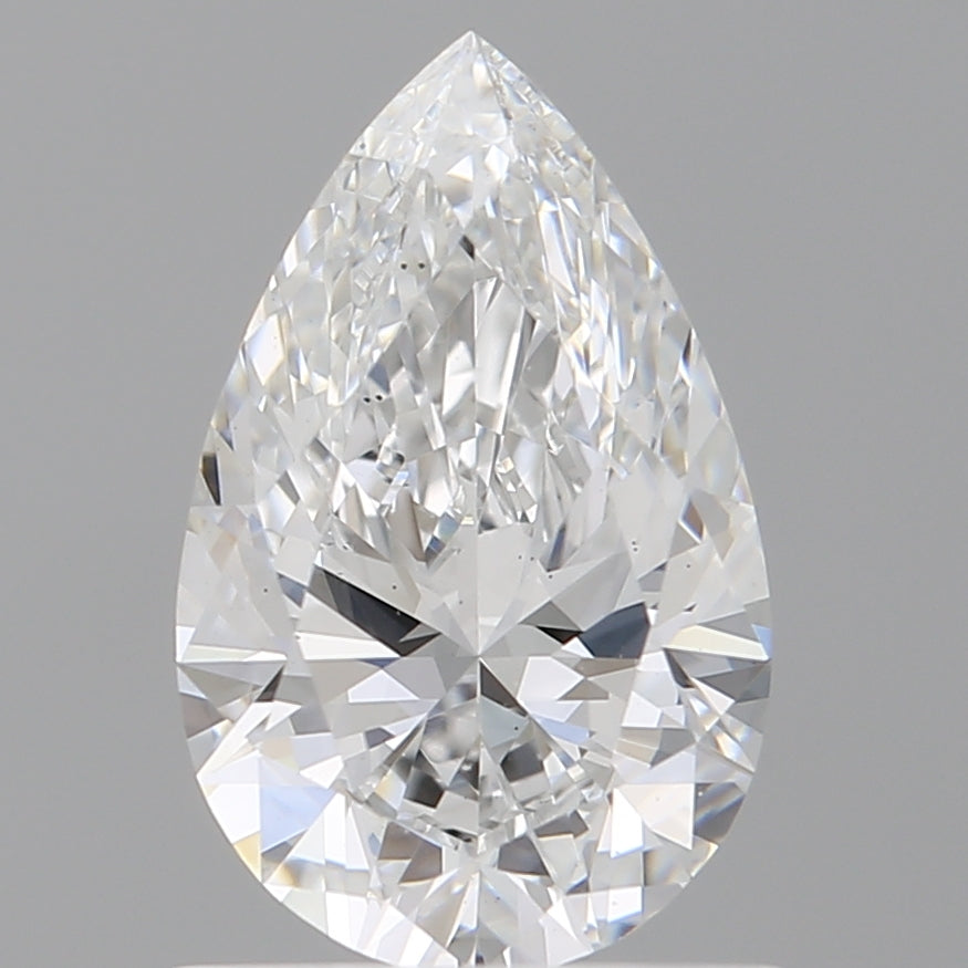 1.08 Carat Pear Shaped, Ideal Cut, D Color, VS1 Clarity, IGI Certified Lab Grown Diamond
