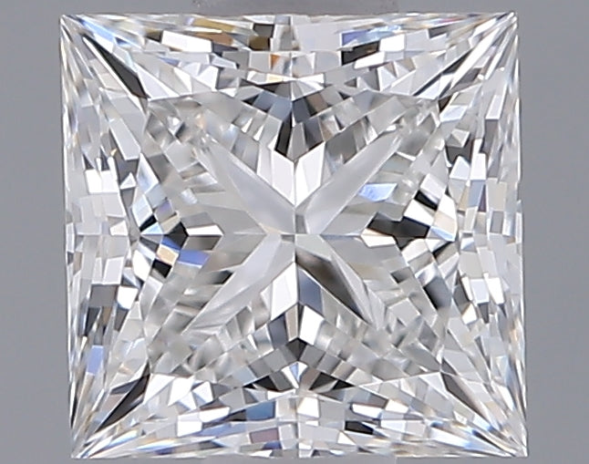 1.01 Carat Princess Shaped, Ideal Cut, E Color, VVS1 Clarity, IGI Certified Lab Grown Diamond