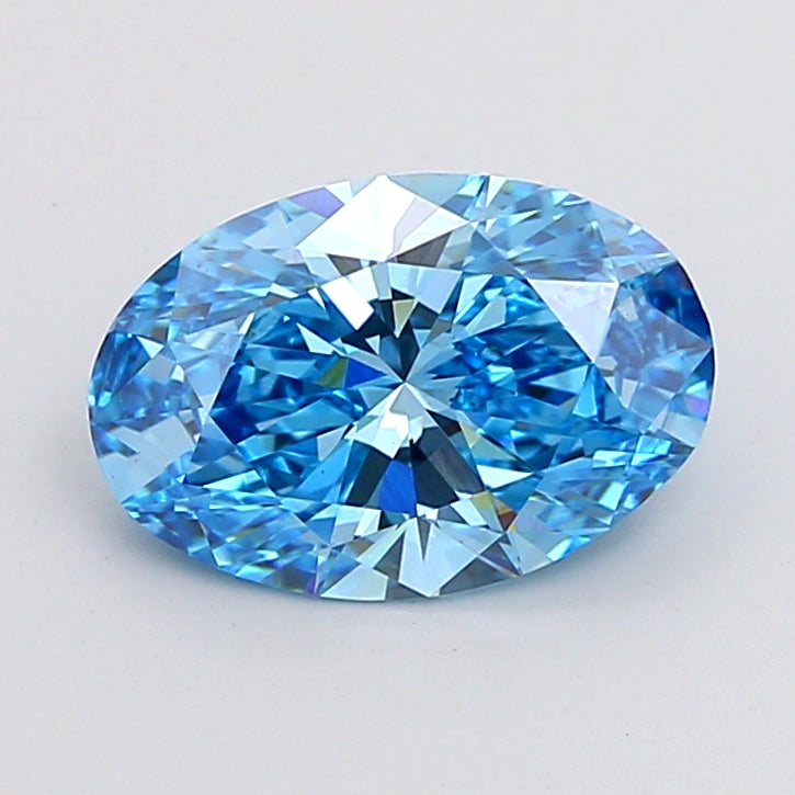 2.52 Carat Oval Shaped, Ideal Cut, VVS2 Clarity, IGI Certified Lab Grown Diamond