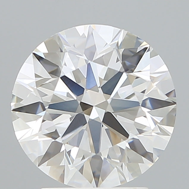 2.84 Carat Round Shaped, Ideal Cut, E Color, VVS2 Clarity, IGI Certified Lab Grown Diamond