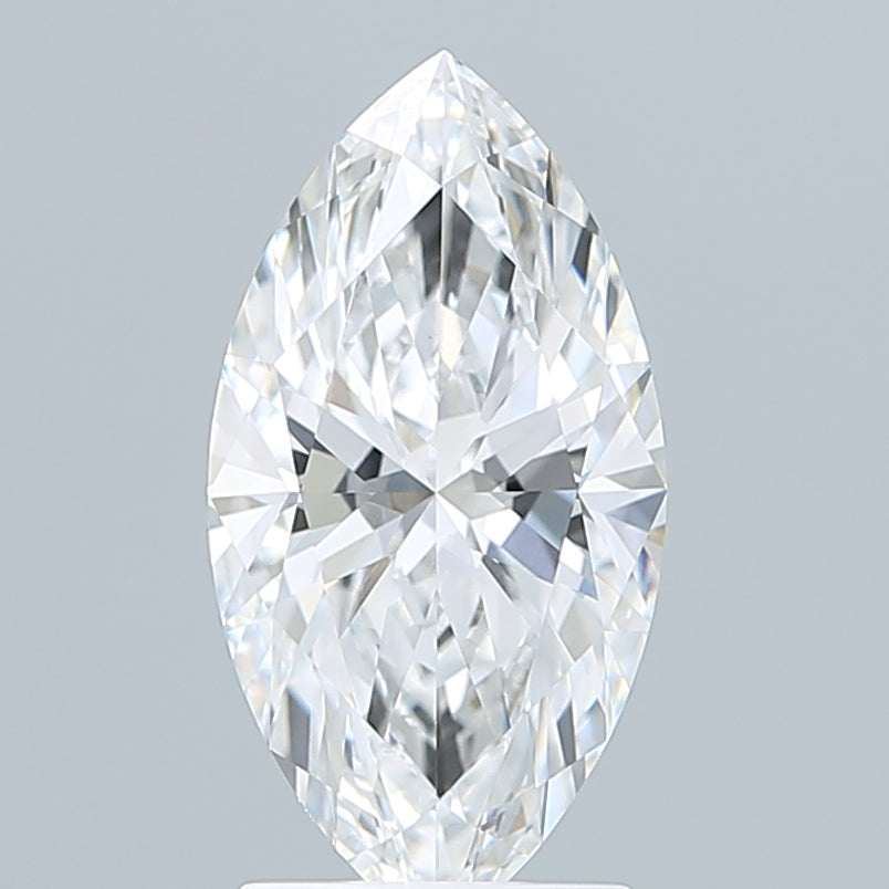 2.10 Carat Marquise Shaped, Ideal Cut, E Color, VVS2 Clarity, IGI Certified Lab Grown Diamond