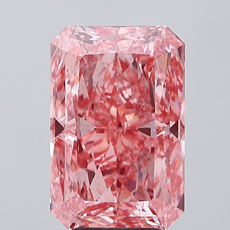 5.07 Carat Radiant Shaped, Excellent Cut, SI1 Clarity, IGI Certified Lab Grown Diamond