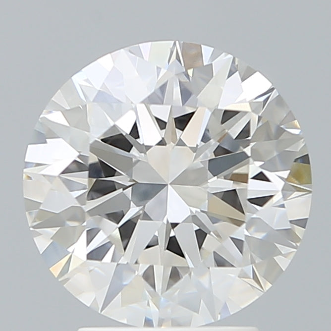 3.28 Carat Round Shaped, Excellent Cut, F Color, VVS1 Clarity, IGI Certified Lab Grown Diamond
