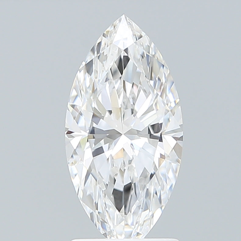 1.90 Carat Marquise Shaped, Excellent Cut, E Color, VVS2 Clarity, IGI Certified Lab Grown Diamond