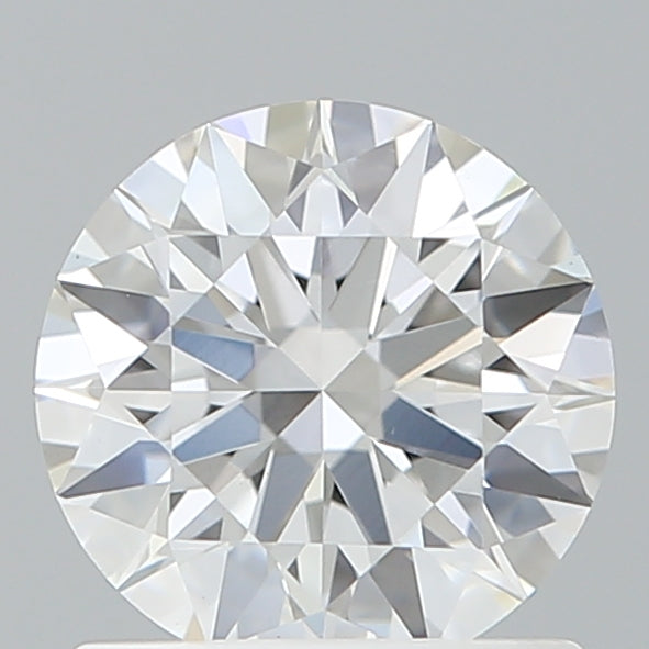 1.10 Carat Round Shaped, Excellent Cut, D Color, VVS2 Clarity, IGI Certified Lab Grown Diamond