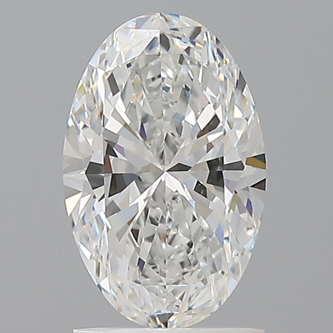 1.53 Carat Oval Shaped, Ideal Cut, E Color, VVS2 Clarity, IGI Certified Lab Grown Diamond
