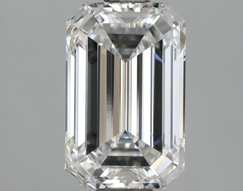 2.02 Carat Emerald Shaped, Ideal Cut, D Color, VS1 Clarity, IGI Certified Lab Grown Diamond
