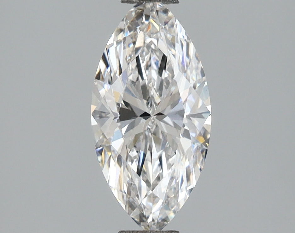 1.01 Carat Marquise Shaped, Ideal Cut, D Color, VVS2 Clarity, IGI Certified Lab Grown Diamond