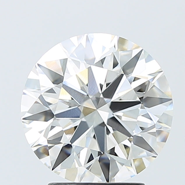 3.05 Carat Round Shaped, Ideal Cut, F Color, VVS2 Clarity, IGI Certified Lab Grown Diamond