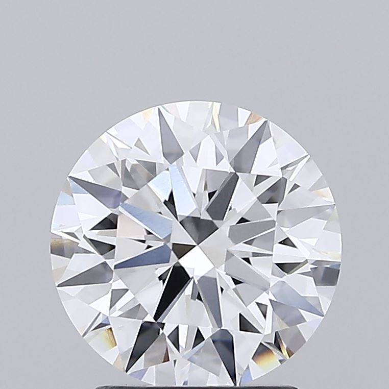 2.18 Carat Round Shaped, Ideal Cut, D Color, VVS2 Clarity, IGI Certified Lab Grown Diamond