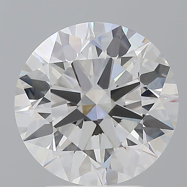3.57 Carat Round Shaped, Ideal Cut, E Color, VVS2 Clarity, IGI Certified Lab Grown Diamond
