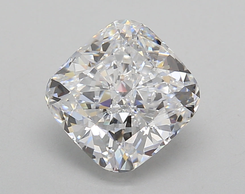 2.02 Carat Cushion Shaped, Excellent Cut, D Color, VVS1 Clarity, IGI Certified Lab Grown Diamond