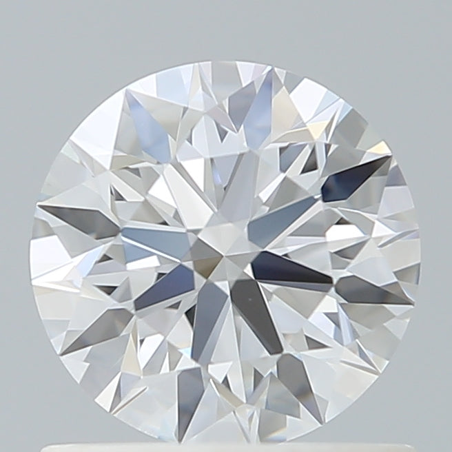 0.91 Carat Round Shaped, Ideal Cut, D Color, VVS2 Clarity, IGI Certified Lab Grown Diamond
