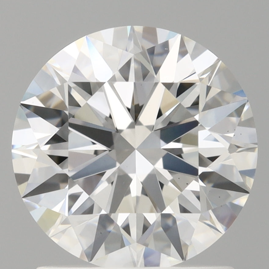 1.51 Carat Round Shaped, Ideal Cut, E Color, VS1 Clarity, IGI Certified Lab Grown Diamond