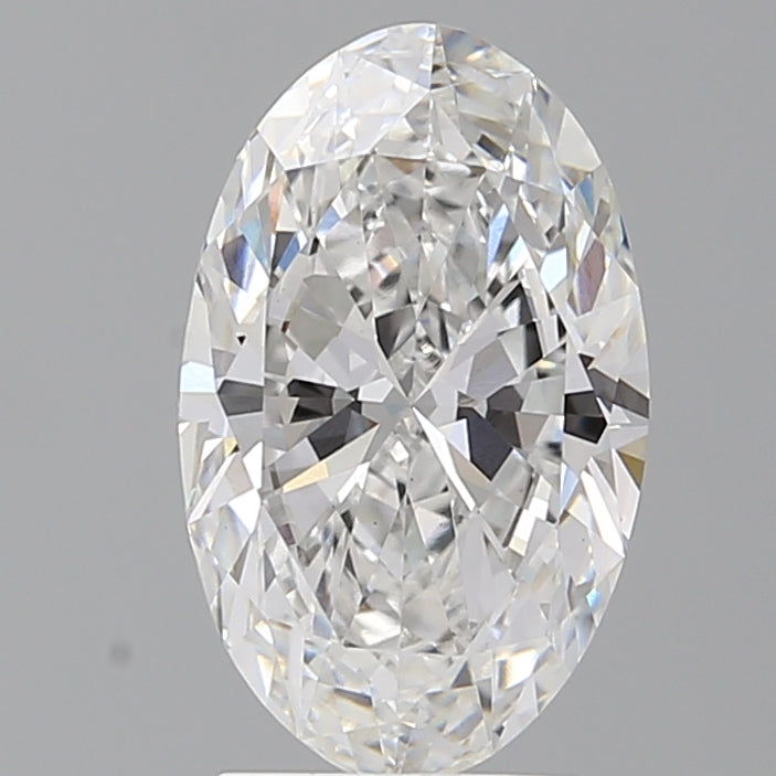2.58 Carat Oval Shaped, Excellent Cut, D Color, VS1 Clarity, IGI Certified Lab Grown Diamond