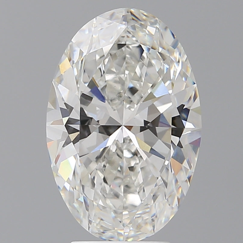4.56 Carat Oval Shaped, Ideal Cut, F Color, VVS2 Clarity, IGI Certified Lab Grown Diamond