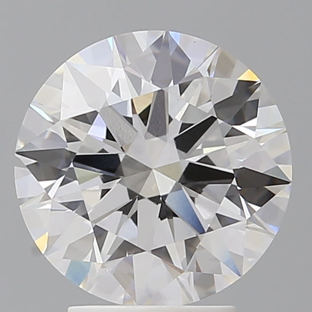 3.52 Carat Round Shaped, Ideal Cut, F Color, VVS2 Clarity, IGI Certified Lab Grown Diamond