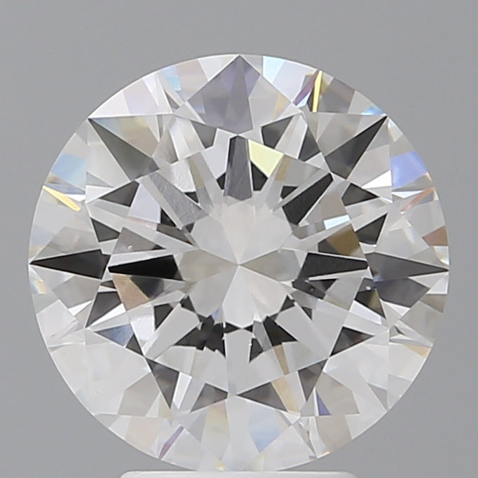 4.51 Carat Round Shaped, Excellent Cut, E Color, VVS2 Clarity, IGI Certified Lab Grown Diamond