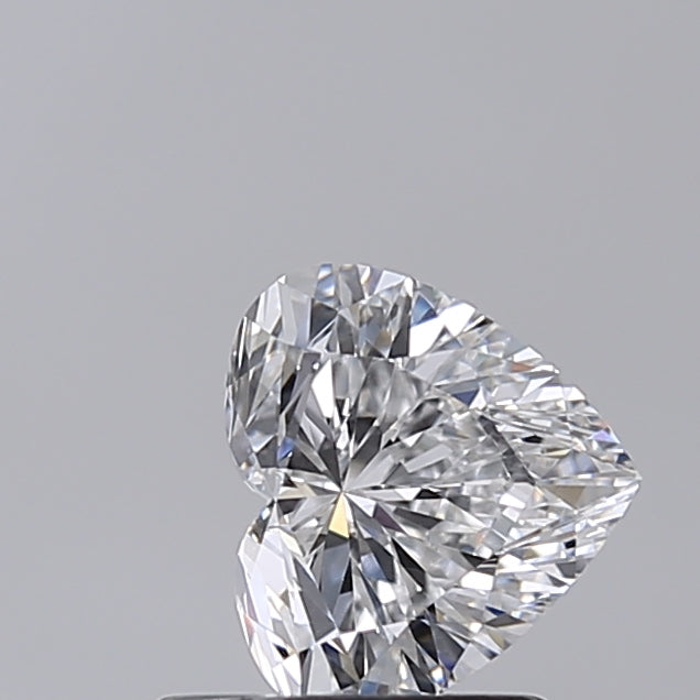 1.00 Carat Heart Shaped, Very Good Cut, D Color, VVS1 Clarity, IGI Certified Lab Grown Diamond