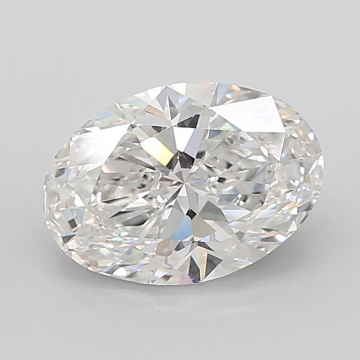 7.03 Carat Oval Shaped, Ideal Cut, E Color, VVS2 Clarity, IGI Certified Lab Grown Diamond