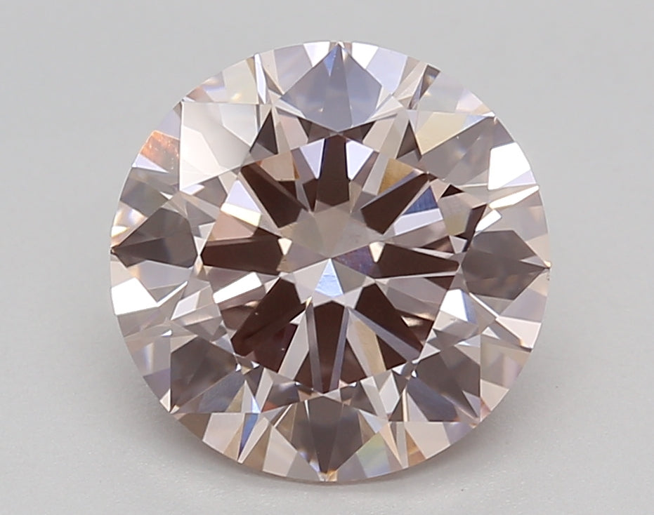 3.05 Carat Round Shaped, VS1 Clarity, IGI Certified Lab Grown Diamond