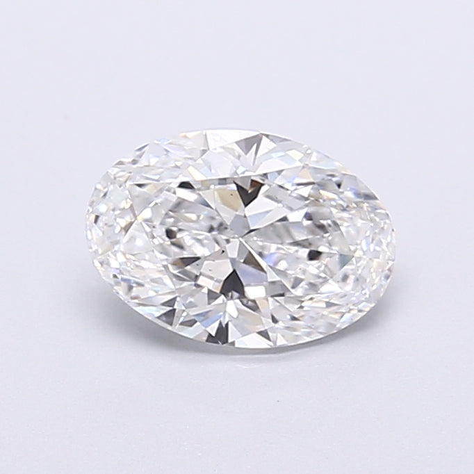 1.38 Carat Oval Shaped, Very Good Cut, D Color, VS2 Clarity, IGI Certified Lab Grown Diamond