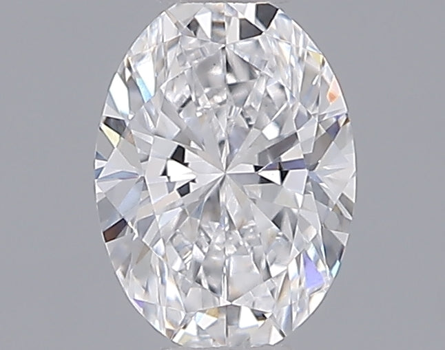 0.53 Carat Oval Shaped, Ideal Cut, D Color, VVS2 Clarity, IGI Certified Lab Grown Diamond
