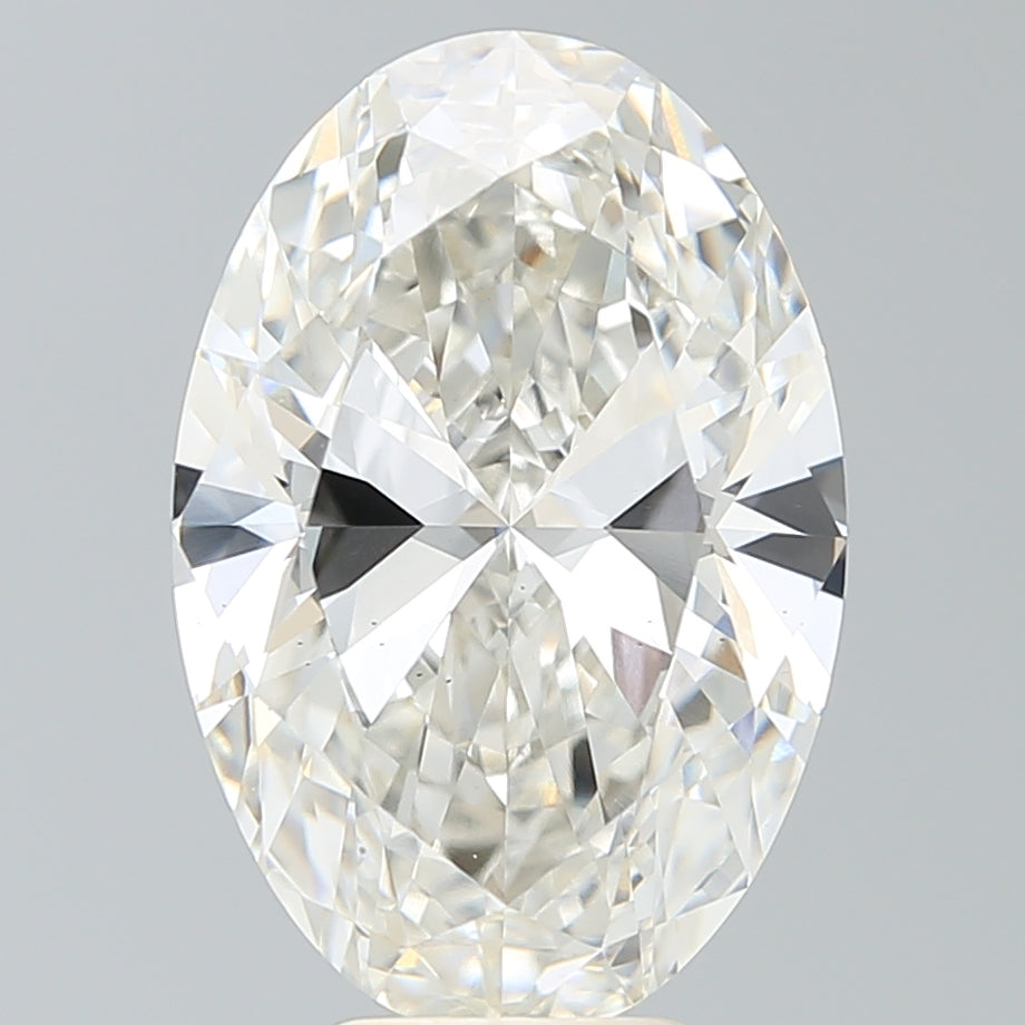 6.84 Carat Oval Shaped, Ideal Cut, H Color, VS2 Clarity, IGI Certified Lab Grown Diamond