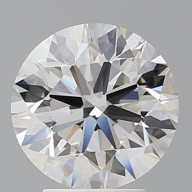 3.50 Carat Round Shaped, Excellent Cut, E Color, VS1 Clarity, IGI Certified Lab Grown Diamond