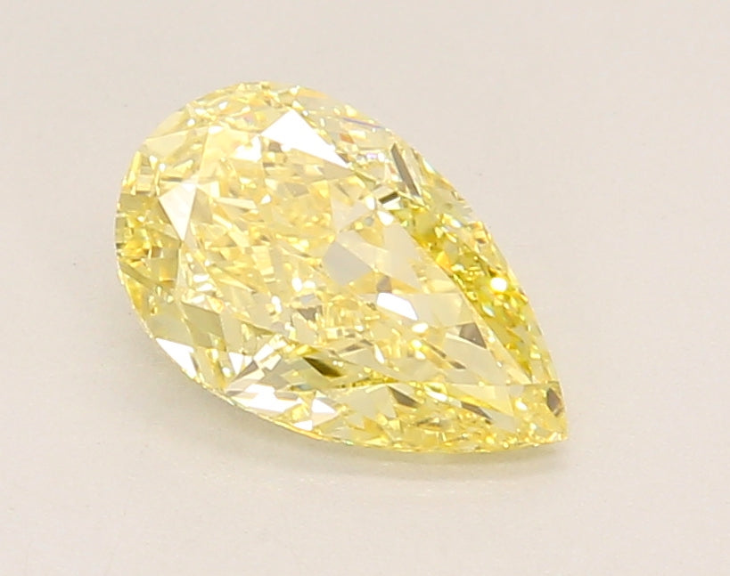 1.25 Carat Pear Shaped, Ideal Cut, VVS2 Clarity, IGI Certified Lab Grown Diamond
