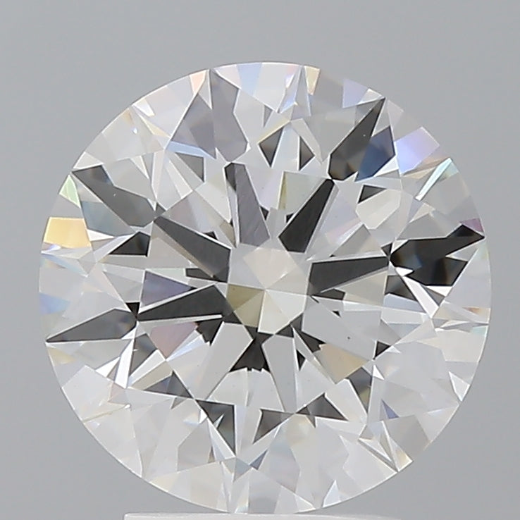 3.55 Carat Round Shaped, Ideal Cut, E Color, VS1 Clarity, IGI Certified Lab Grown Diamond